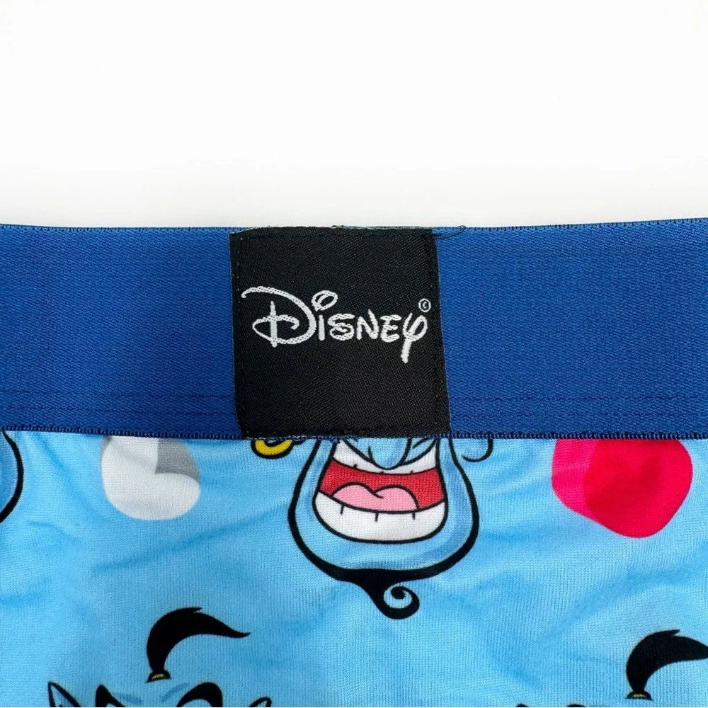 Disney Aladdin Genie Crazy Boxer Briefs Underwear Mens Size Small Blue 90s Gift
